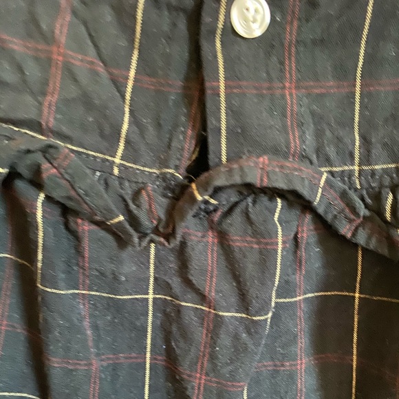 Mabo Kids plaid dress and Hanna Anderson tights - Picture 5 of 7